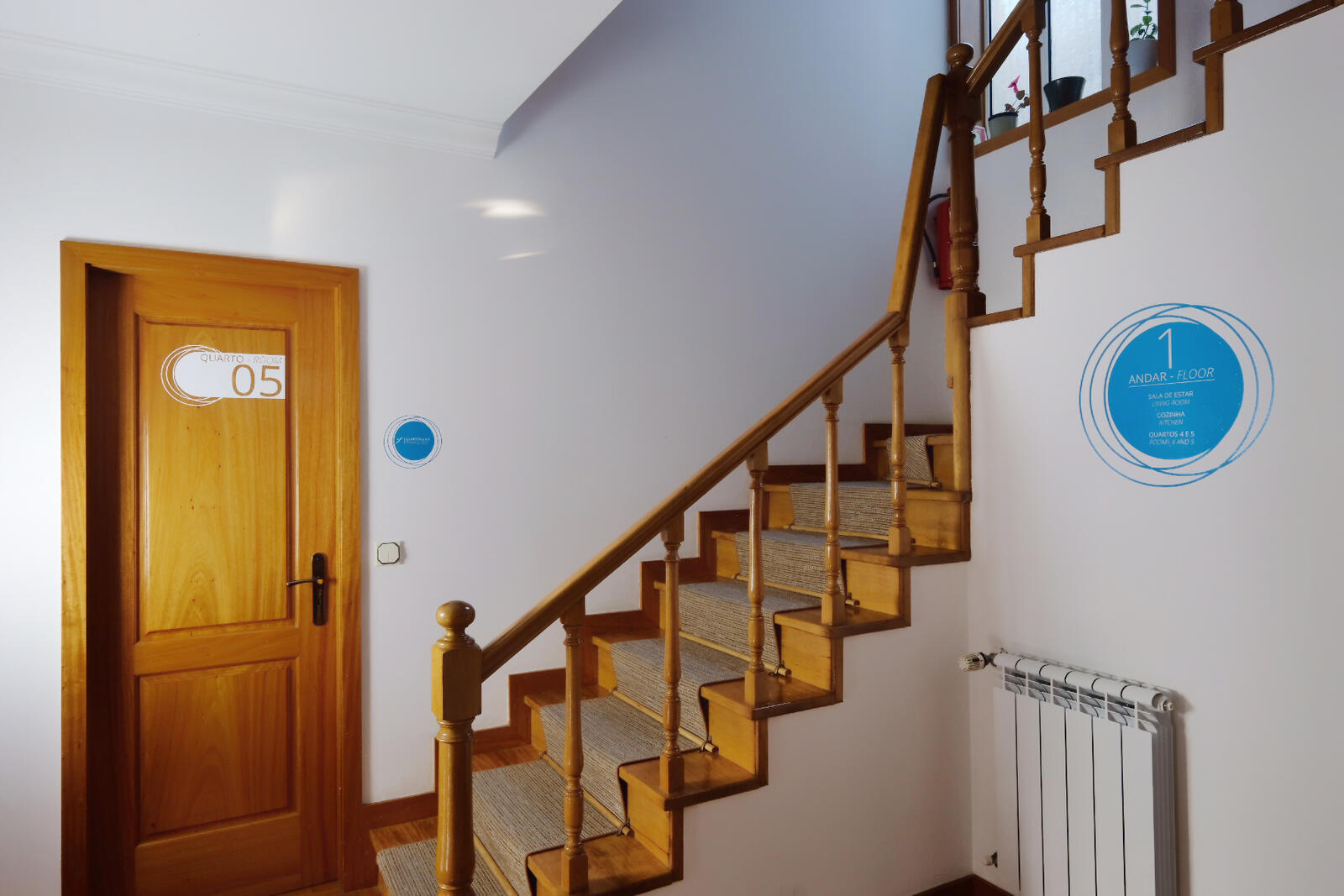 Upstairs hallway